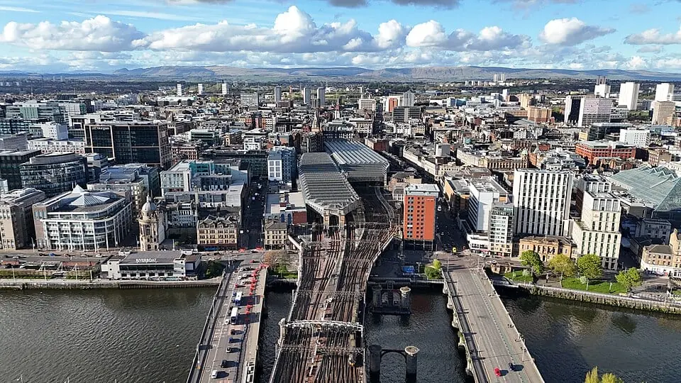 Vue de Glasgow, Écosse