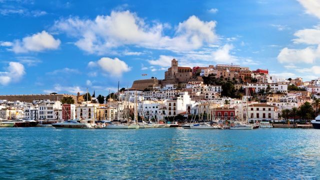 Vue de Ibiza, Baléares