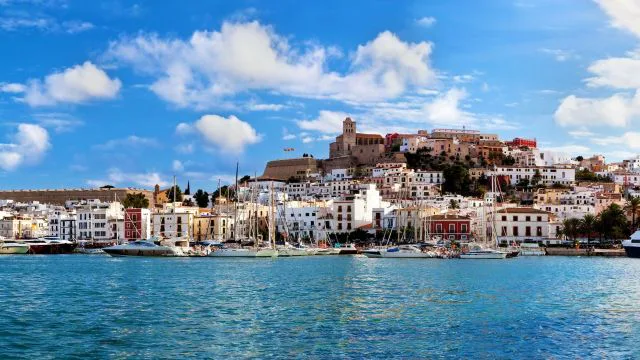 Vue de Ibiza, Baléares