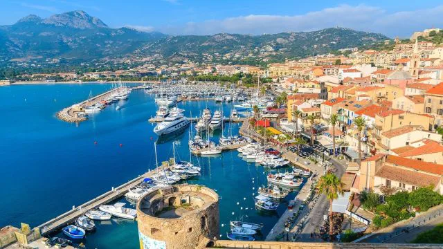 Vue de Calvi, Corse