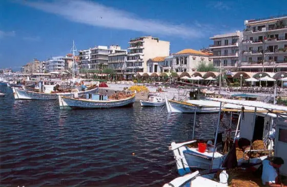 Vue de Kalamata, Grèce