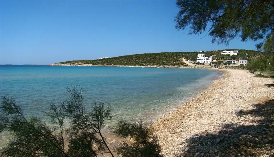 Vue de Paros, Grèce