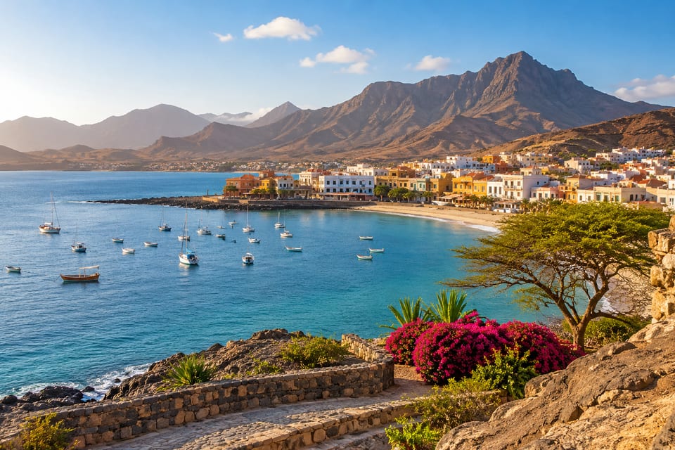 Illustration IA inspirée de Sao Vicente, Cap-Vert — scène d’ambiance non documentaire