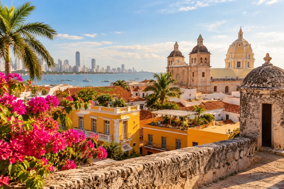 Illustration IA inspirée de Cartagena, Colombie — scène d’ambiance non documentaire