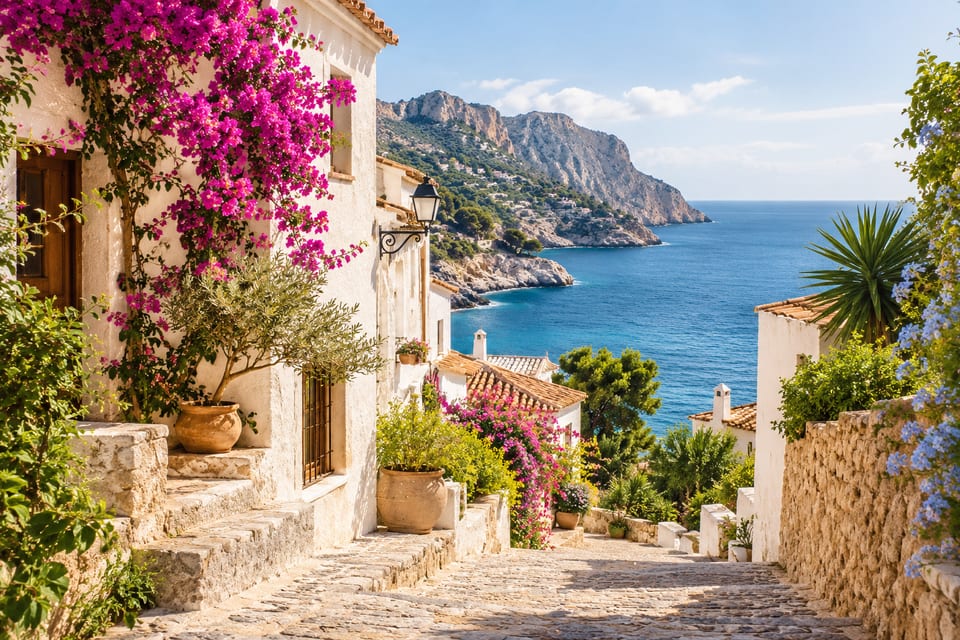 Illustration IA inspirée de Alicante, Espagne — scène d’ambiance non documentaire