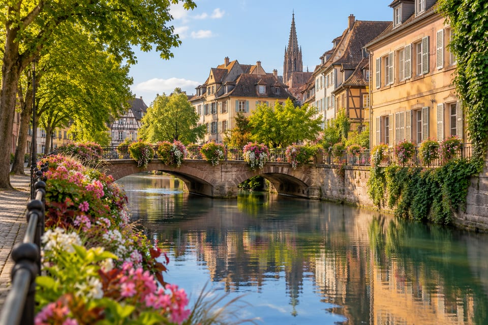 Illustration IA inspirée de Mulhouse, France — scène d’ambiance non documentaire
