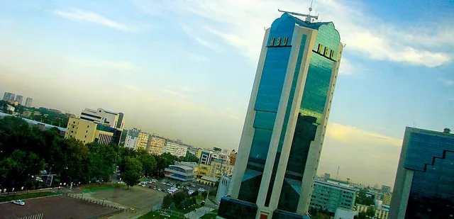 Vue de Tachkent, Ouzbékistan