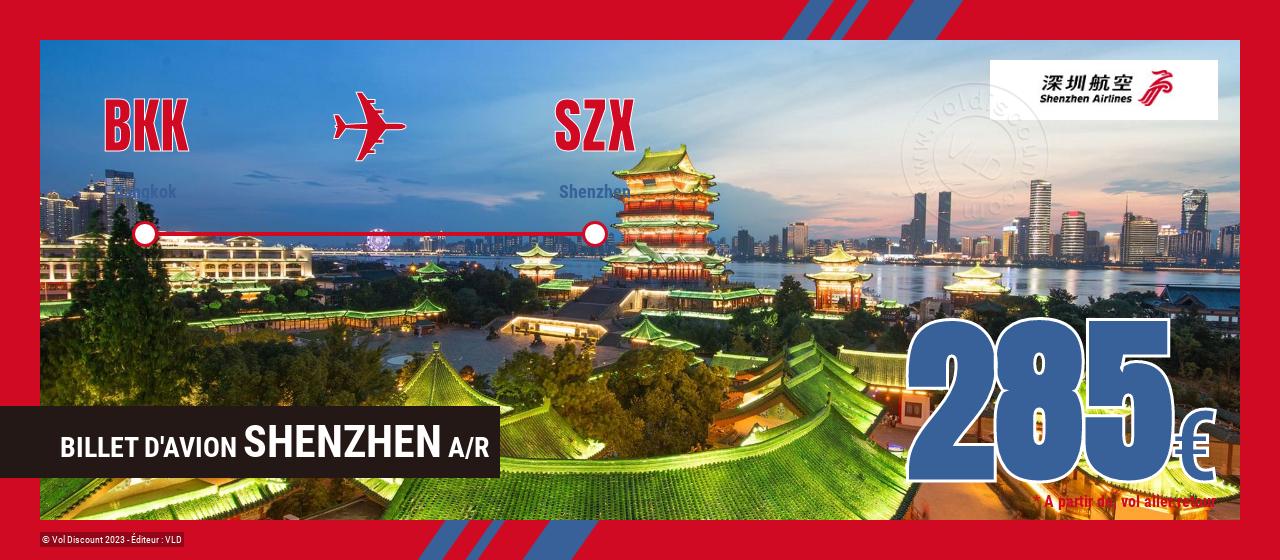 Billet d'avion Bangkok Shenzhen Shenzhen Airlines