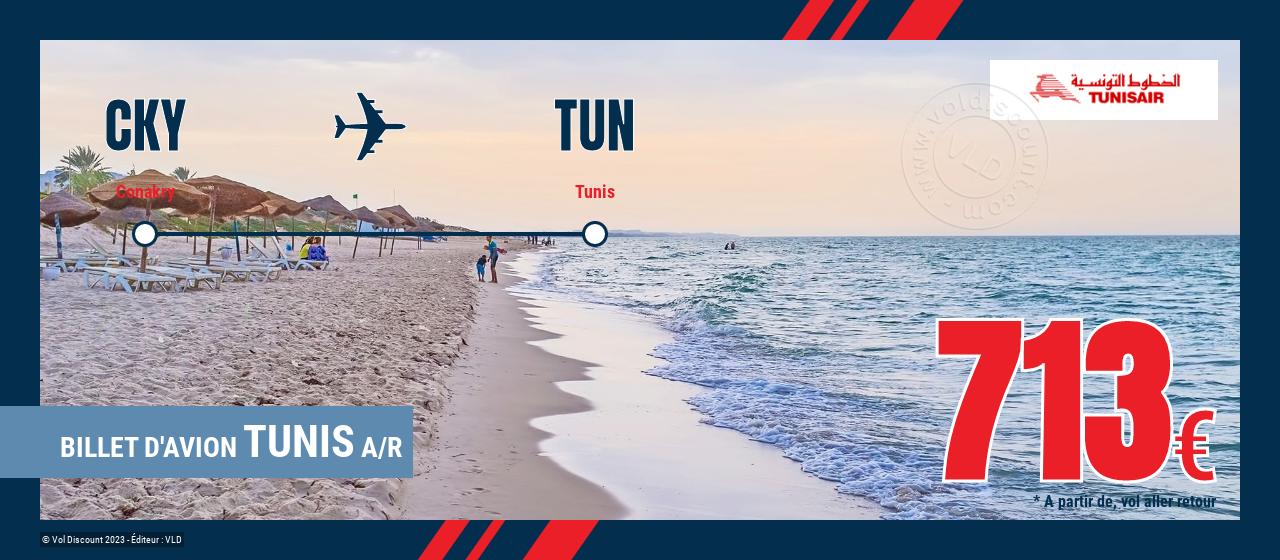 Billet d'avion Tunisie Tunisair