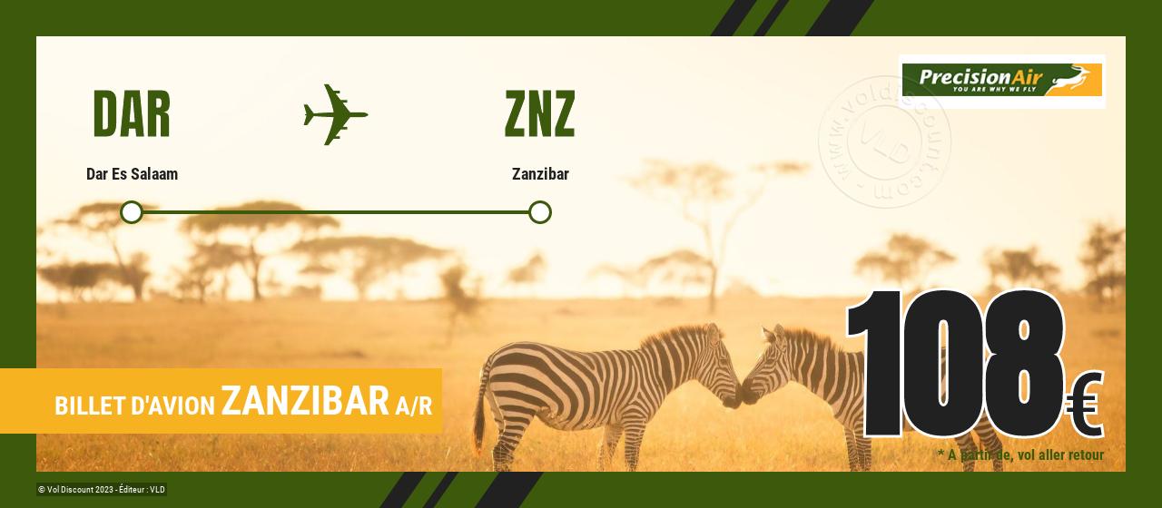 Billet d'avion Tanzanie