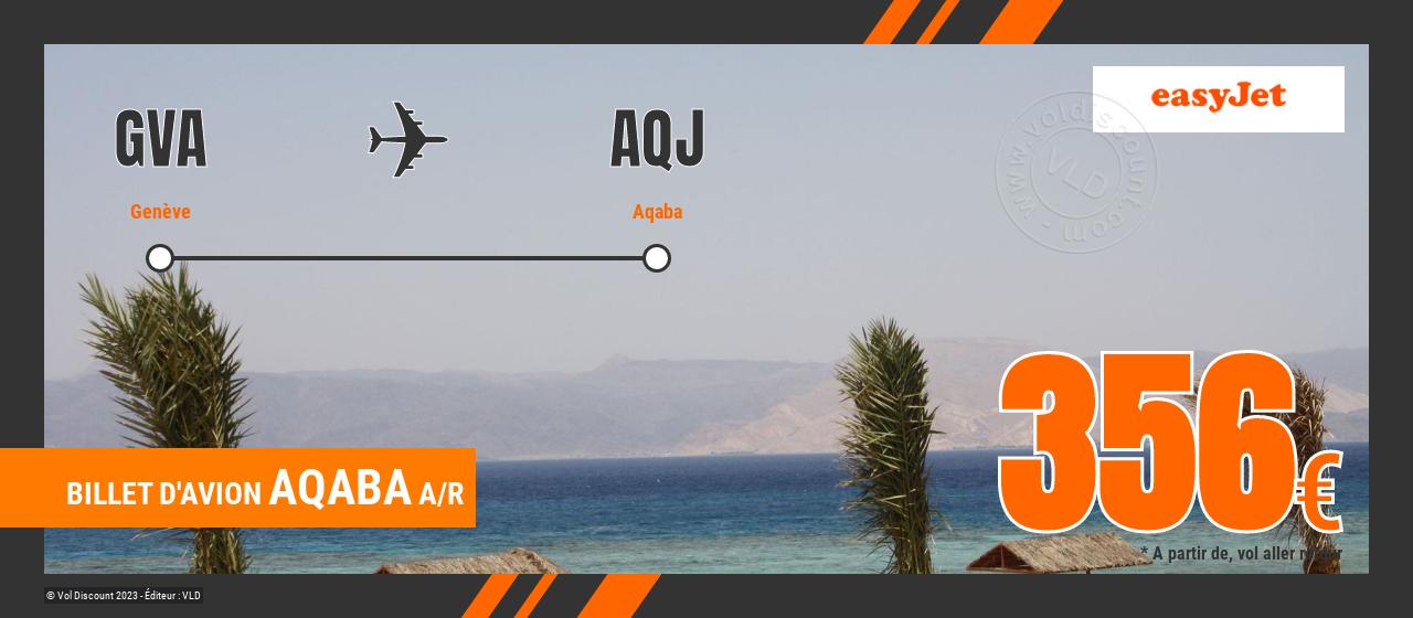 Billet d'avion Aqaba