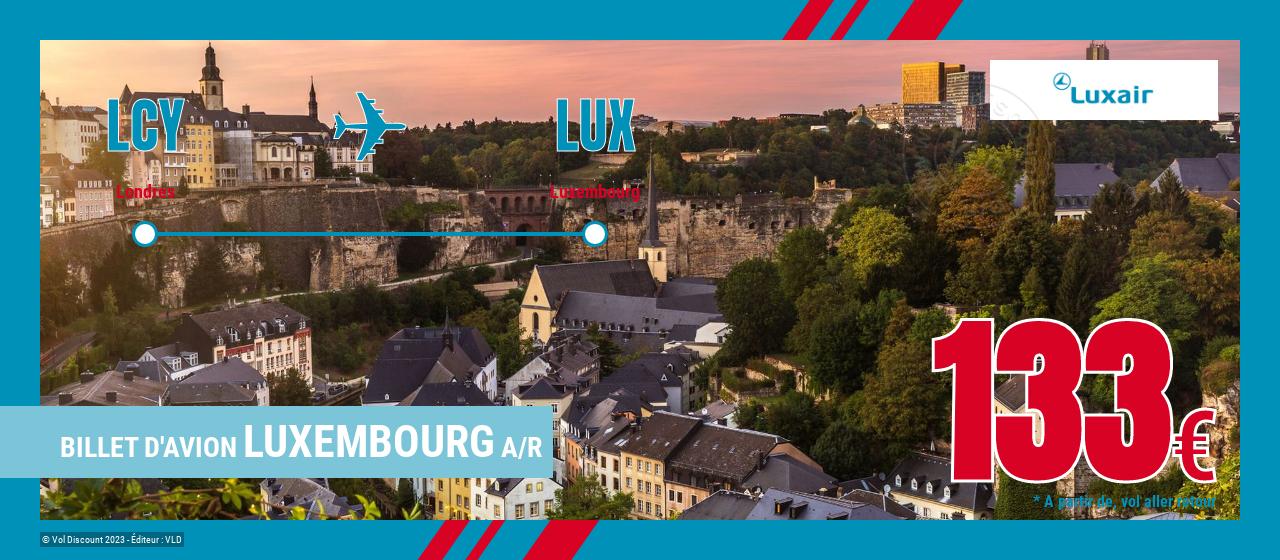 Billet d'avion Luxembourg