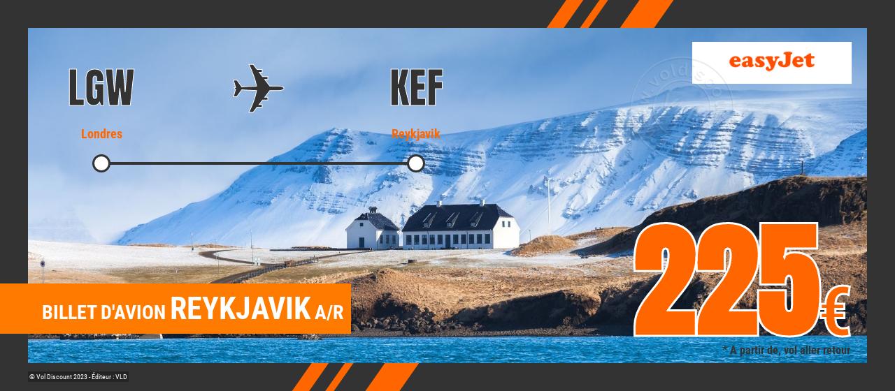 Billet d'avion Islande