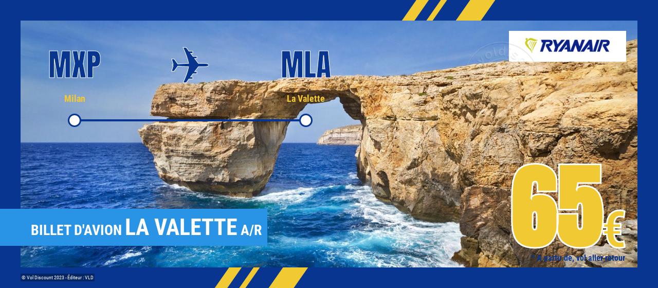 Billet d'avion Malte