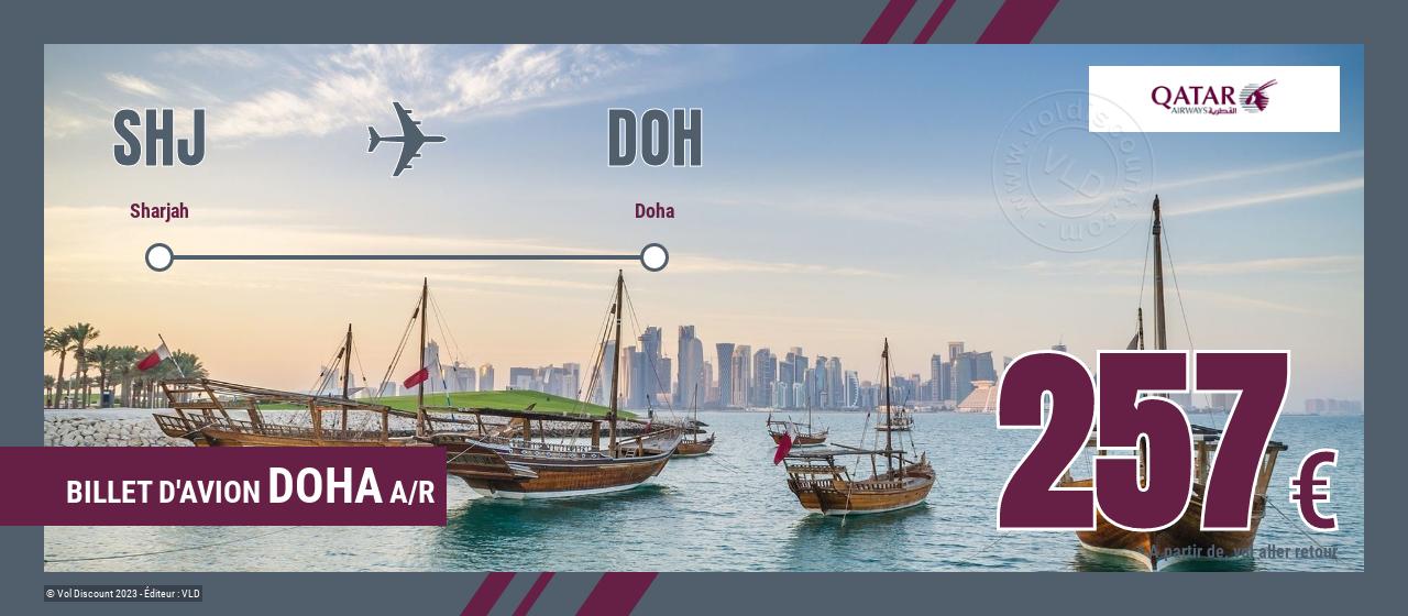 Billet d'avion Qatar