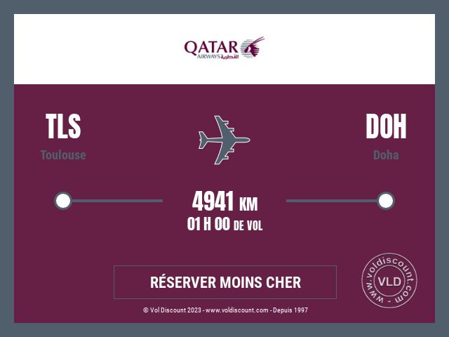 Vol petit prix Qatar