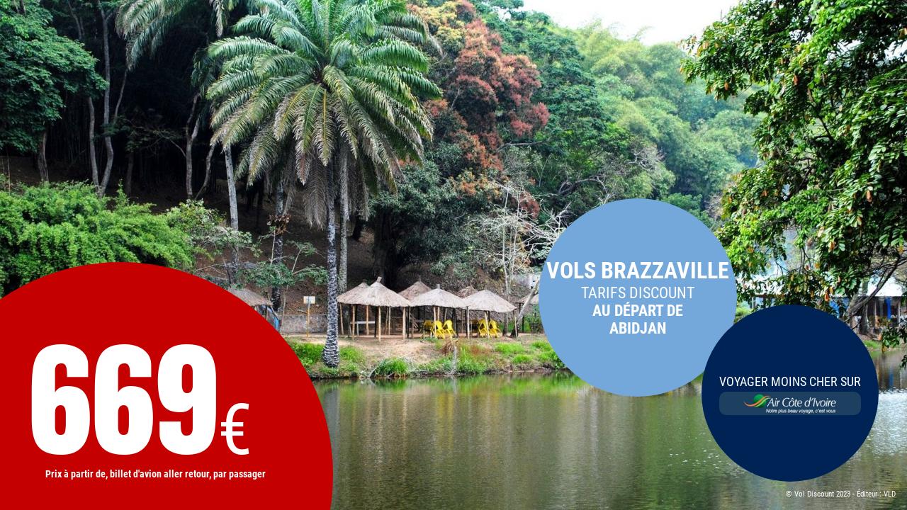 Vol aller retour Congo Brazzaville