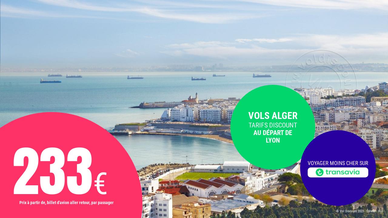 Vol aller retour Algérie Transavia France
