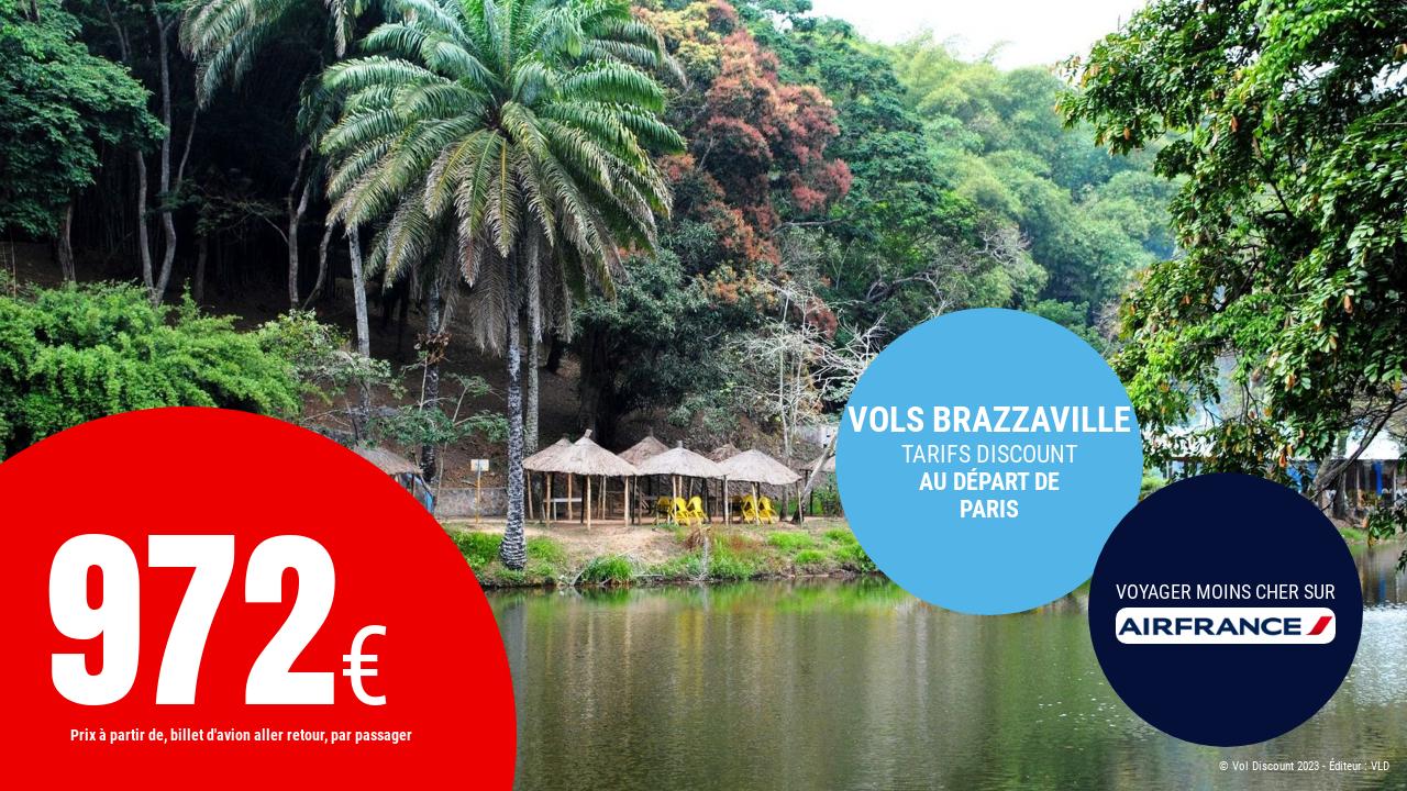 Vol aller retour Congo Brazzaville