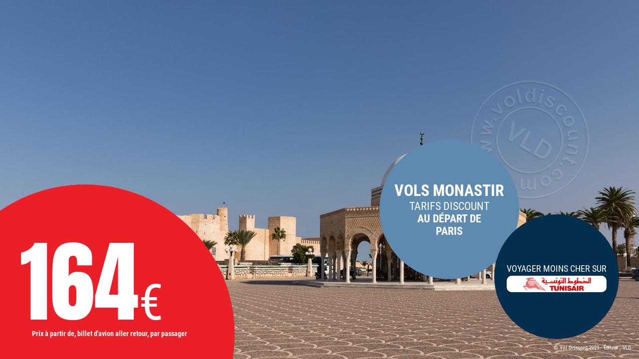 Vol aller retour Tunisie Tunisair