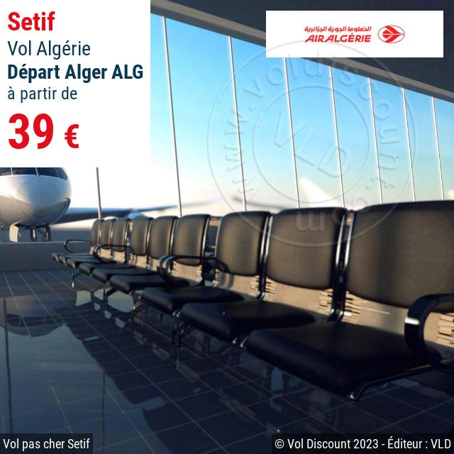 Vol discount Setif Air Algérie