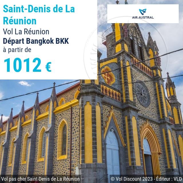 Vol discount Bangkok Saint-Denis de La Réunion Air Austral