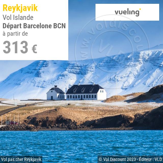 Vol discount Islande