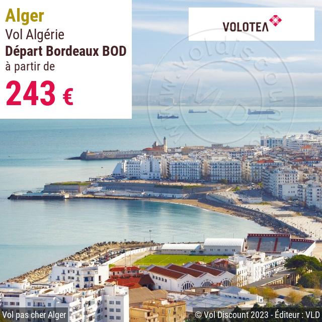 Vol discount Algérie Volotea