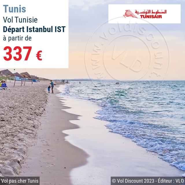 Vol discount Tunisie Tunisair