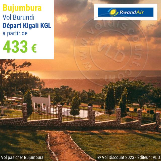 Vol discount Burundi