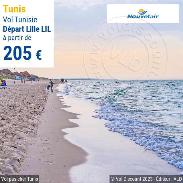 Vol discount Tunisie Nouvelair