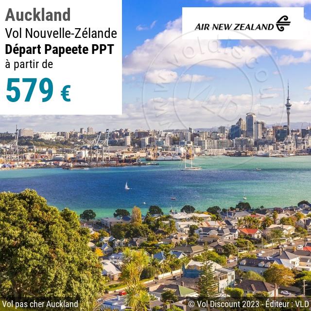 Vol discount Nouvelle-Zélande