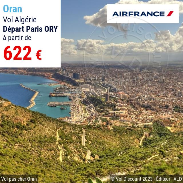 Vol discount Algérie Air France