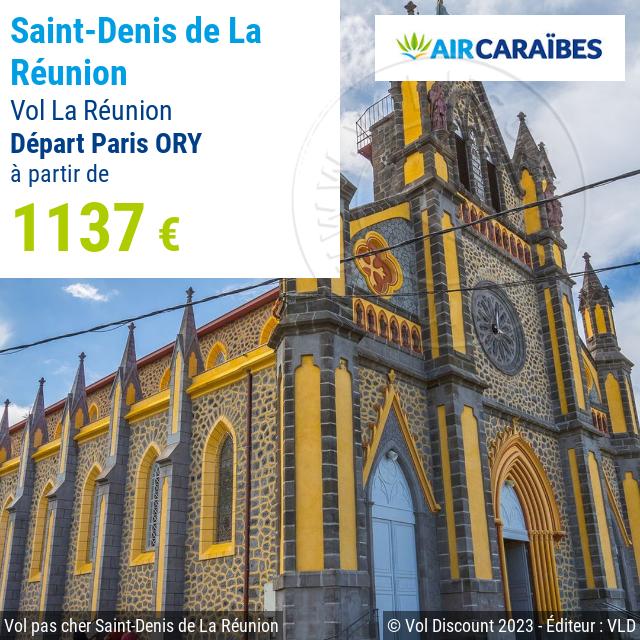 Vol discount Saint-Denis de La Réunion