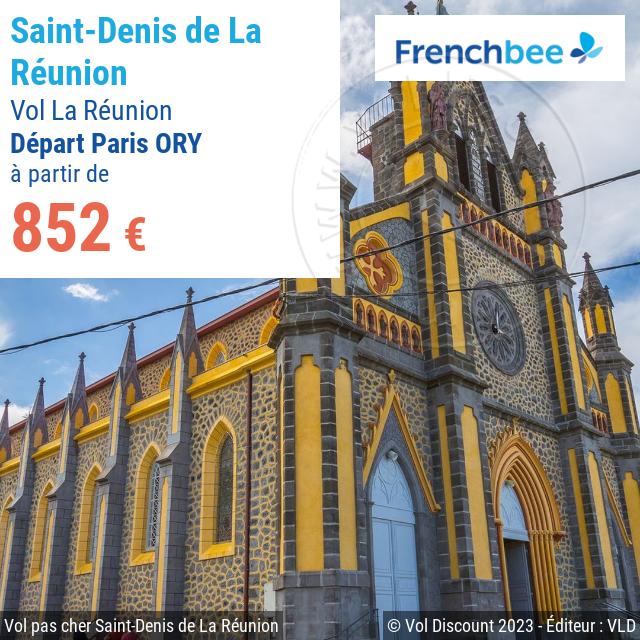 Vol discount Saint-Denis de La Réunion
