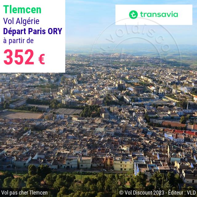 Vol discount Algérie Transavia France