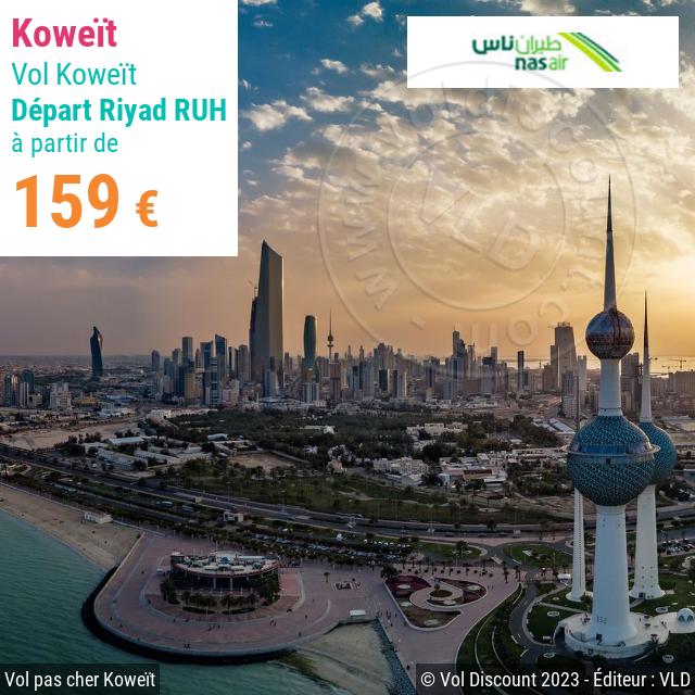 Vol discount Koweït
