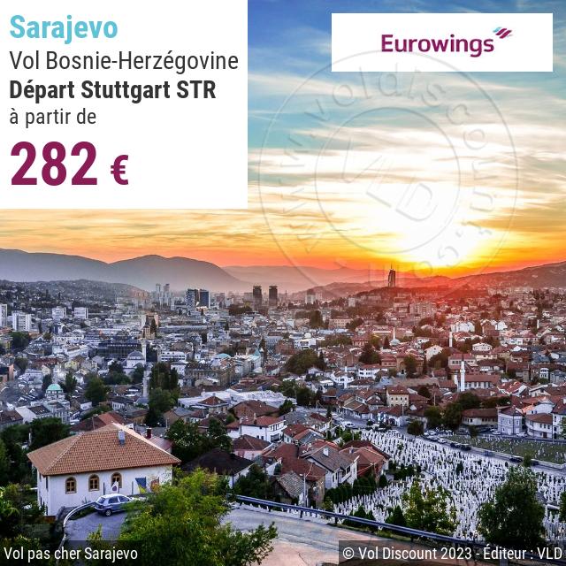 Vol discount Bosnie-Herzégovine