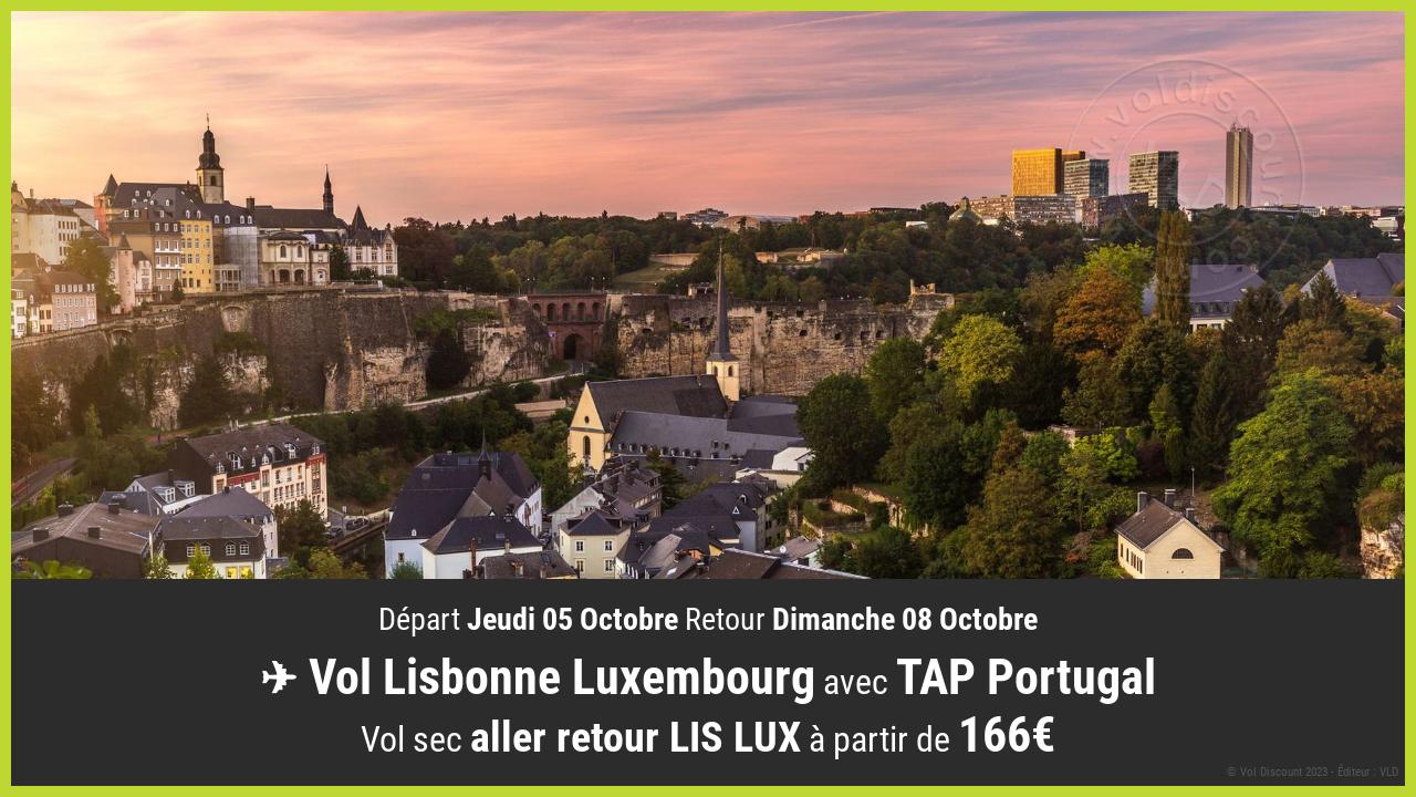 Vol moins cher Luxembourg