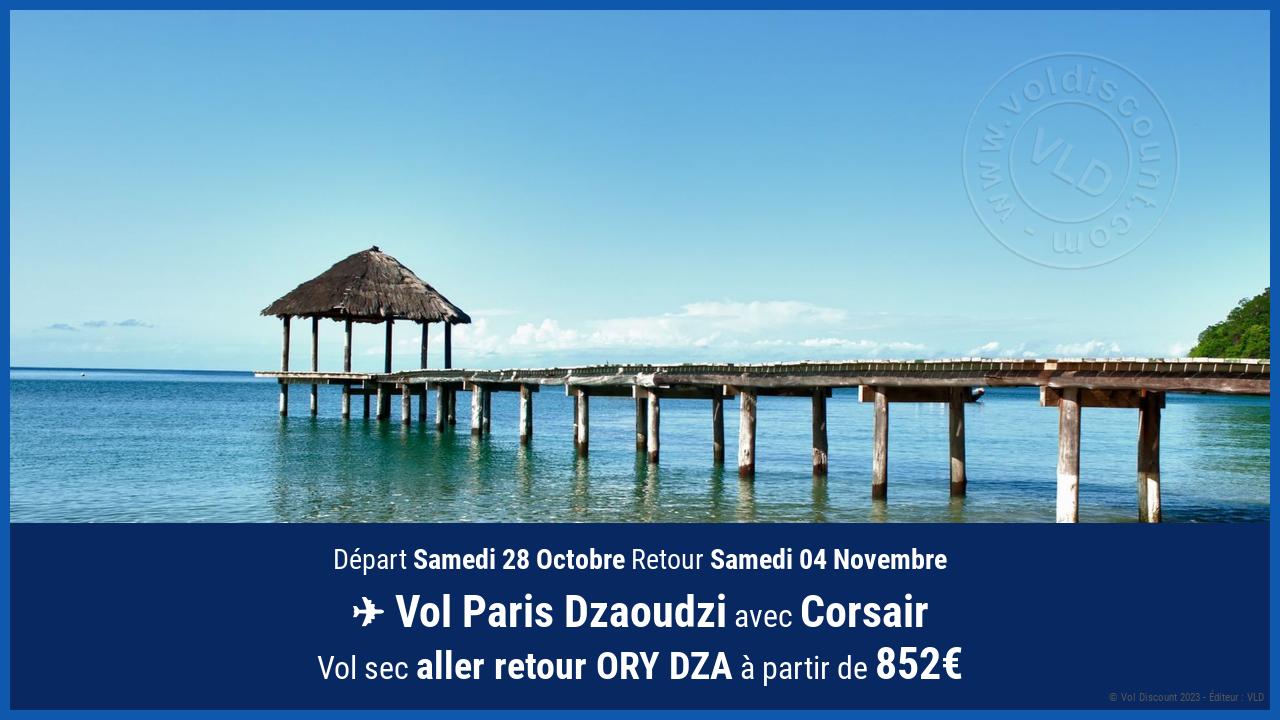 Vol moins cher Mayotte