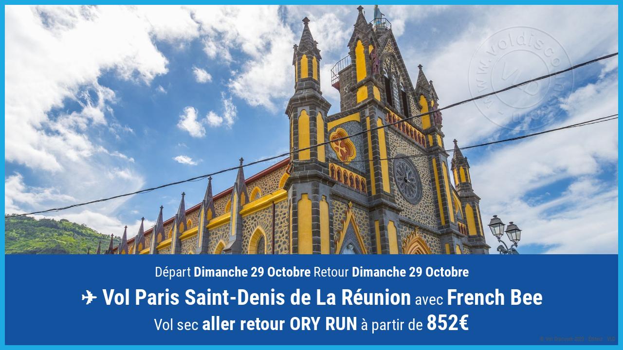 Vol moins cher Saint-Denis de La Réunion