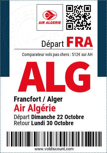 Vol pas cher Algérie Air Algérie