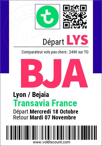 Vol pas cher Algérie Transavia France