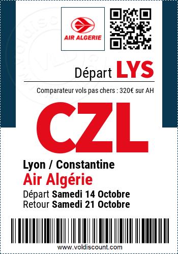 Vol pas cher Constantine Air Algérie