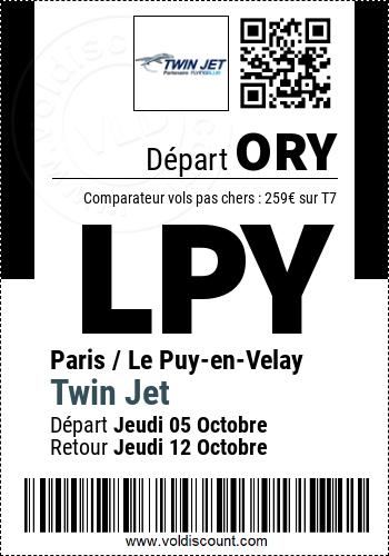 Vol pas cher Le Puy-en-Velay