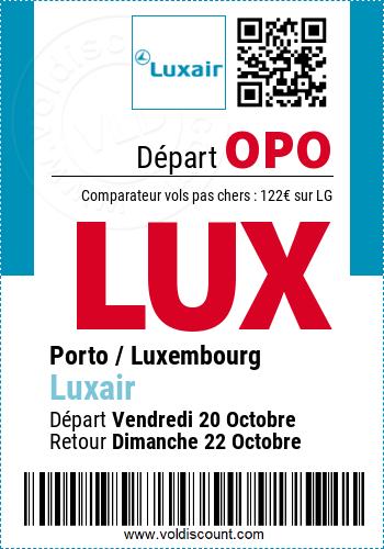 Vol pas cher Luxembourg