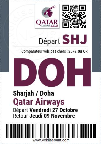 Vol pas cher Doha