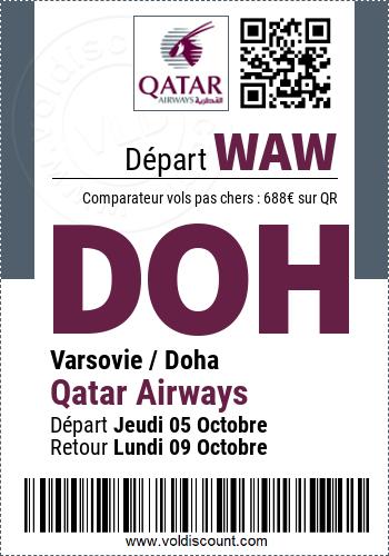 Vol pas cher Doha