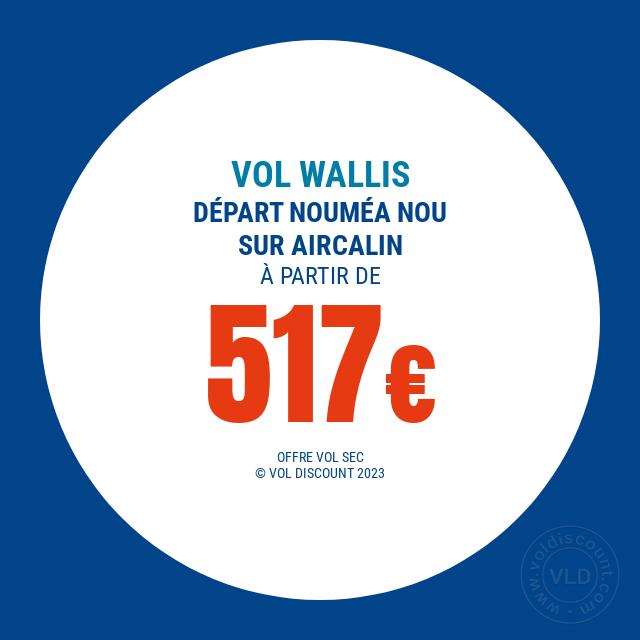 Vol promo Wallis Aircalin