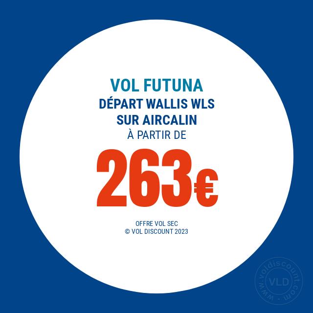 Vol promo Wallis-et-Futuna Aircalin